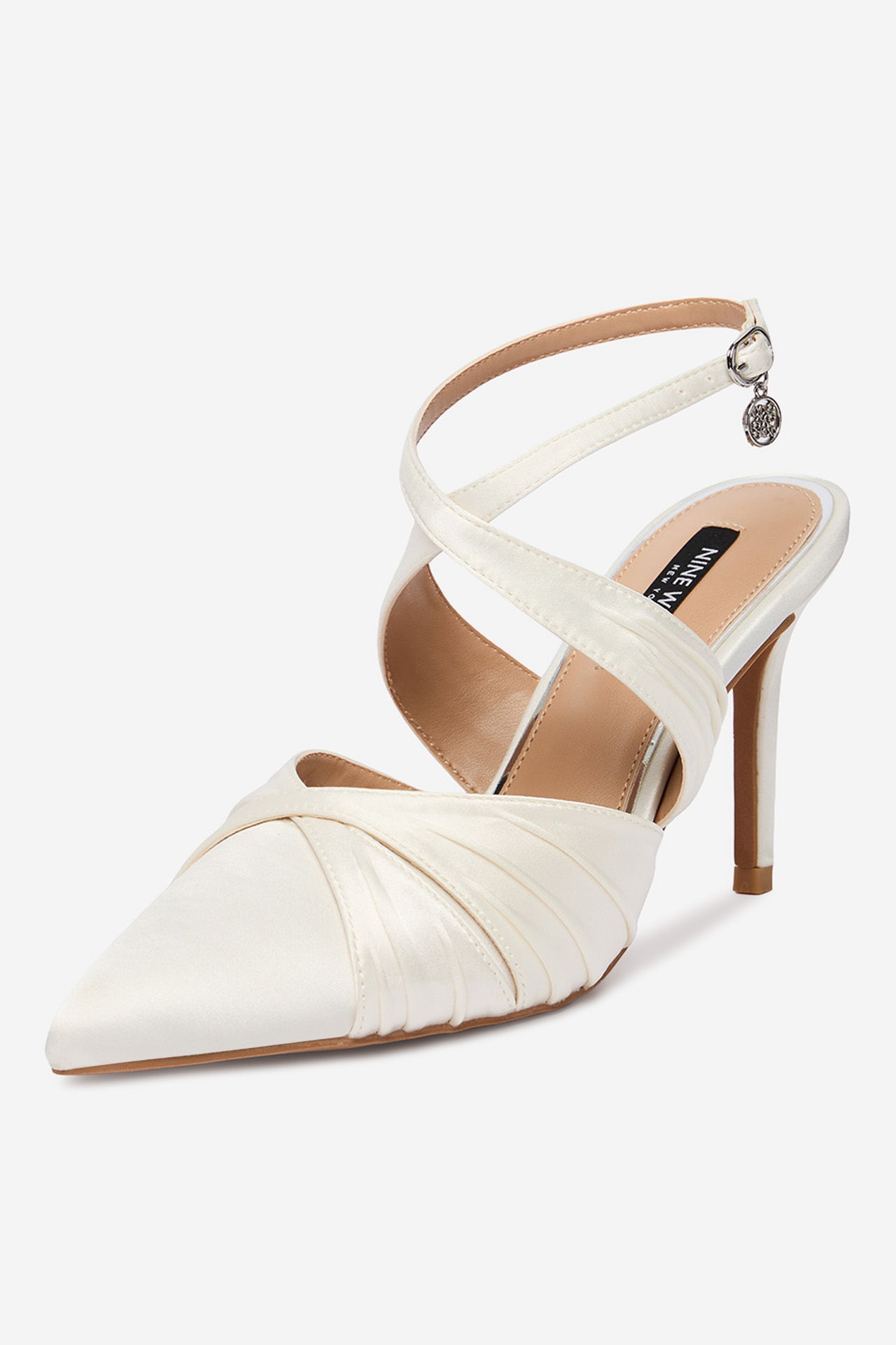 Lodičky na podpatku Krémová