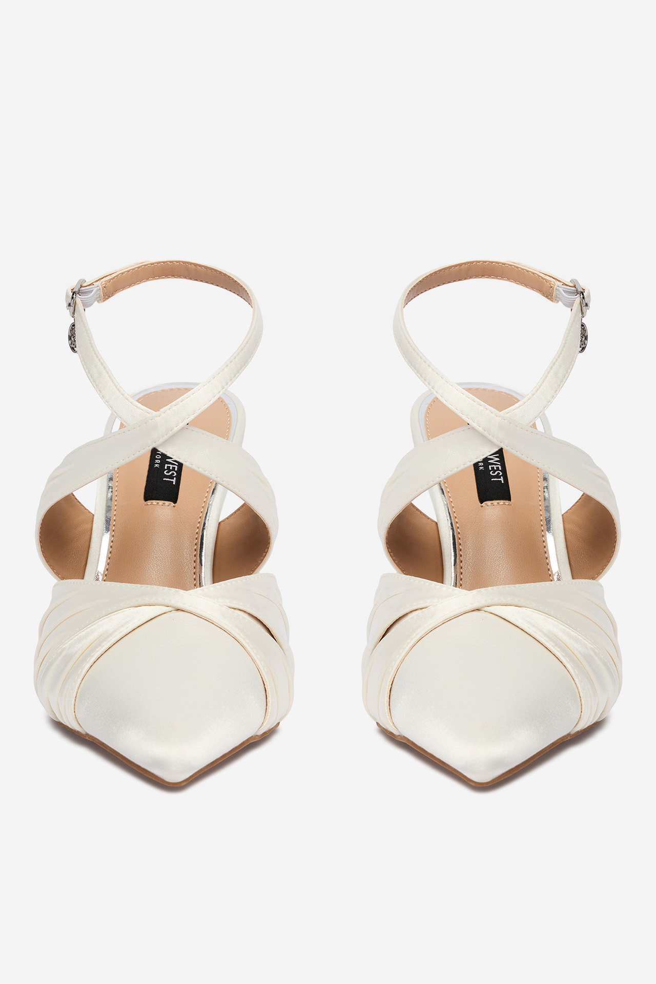 Lodičky na podpatku Krémová