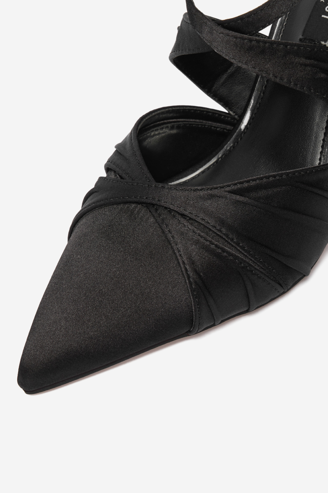 Lodičky na podpatku Černá