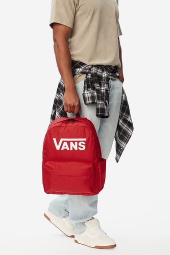 Vans C-OLD SKOOL PRINT VN000H50IZQ1 ČERVENÁ