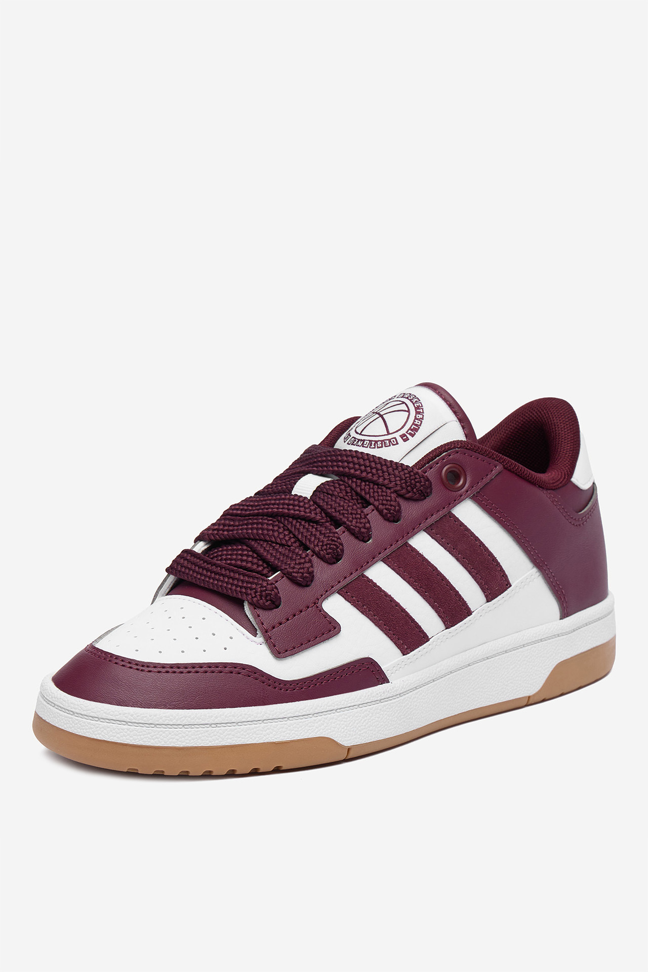 Obuwie sportowe adidas WB-RAPID COURT LOW J KI3898 Bordowy