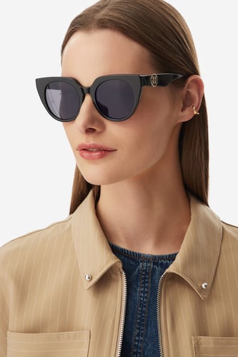 Ženska sončna očala NINE WEST CEO-NW55247S Črna