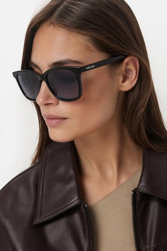 Ženska sončna očala NINE WEST CEO-NW6626S Črna