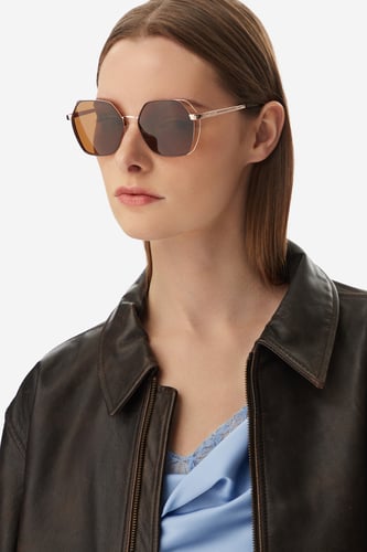 Ženska sončna očala NINE WEST CEO-NW55240S Zlata