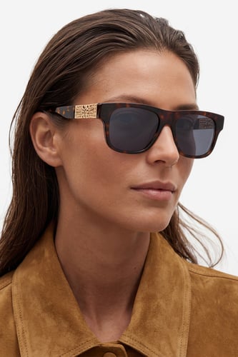 Ženska sončna očala NINE WEST CEO-NW55248S Čokoladno rjava