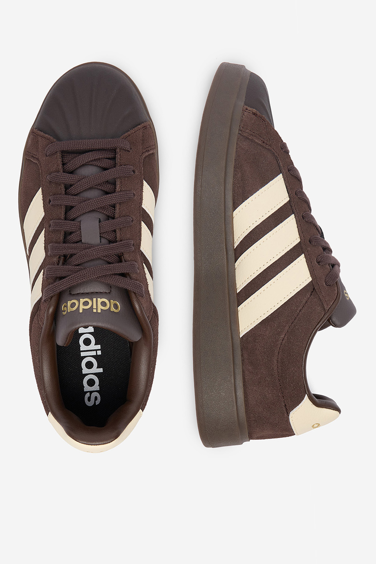 Sneakersy Tmavě hnědá