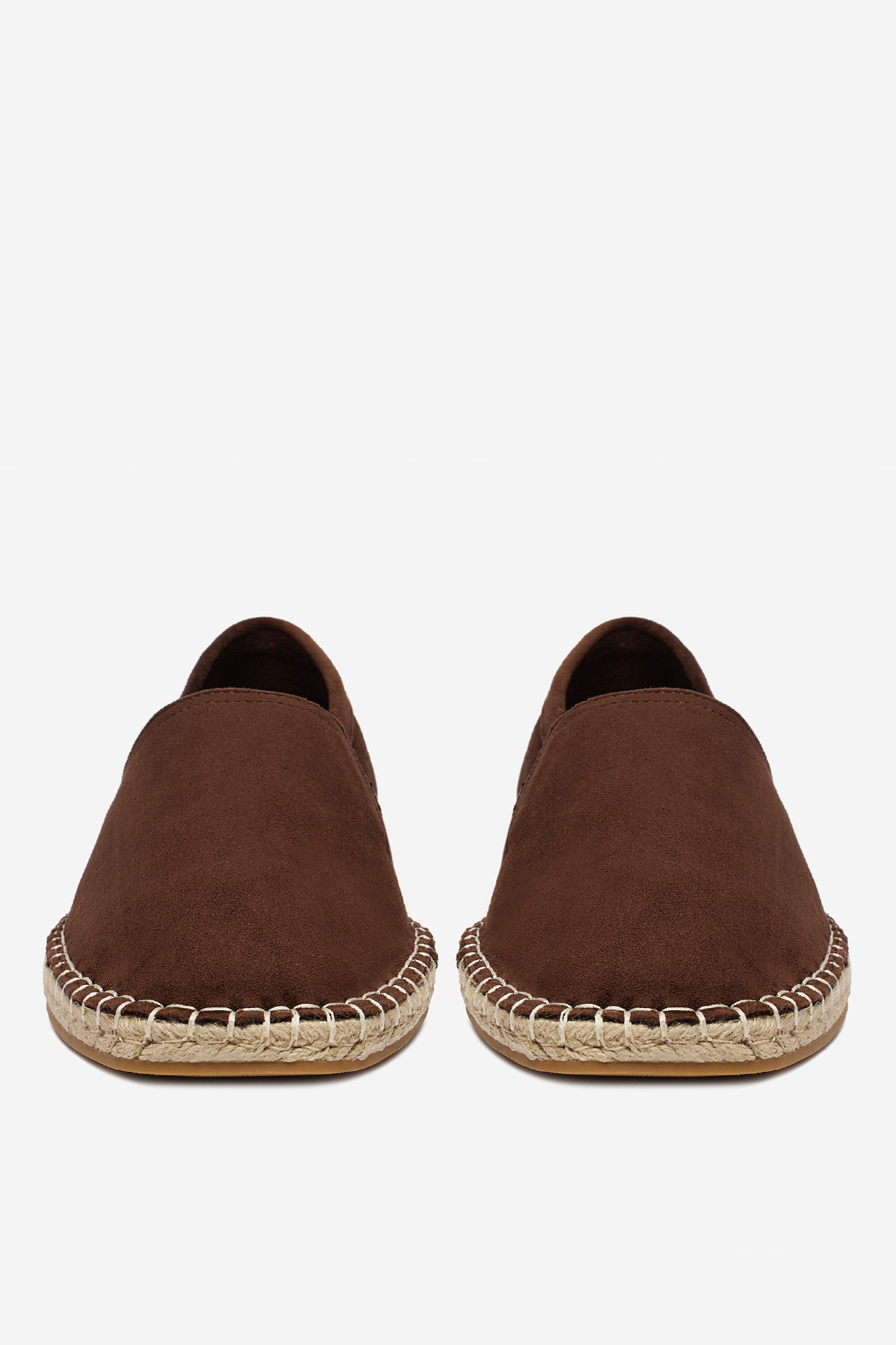 Espadrilky Tmavě hnědá