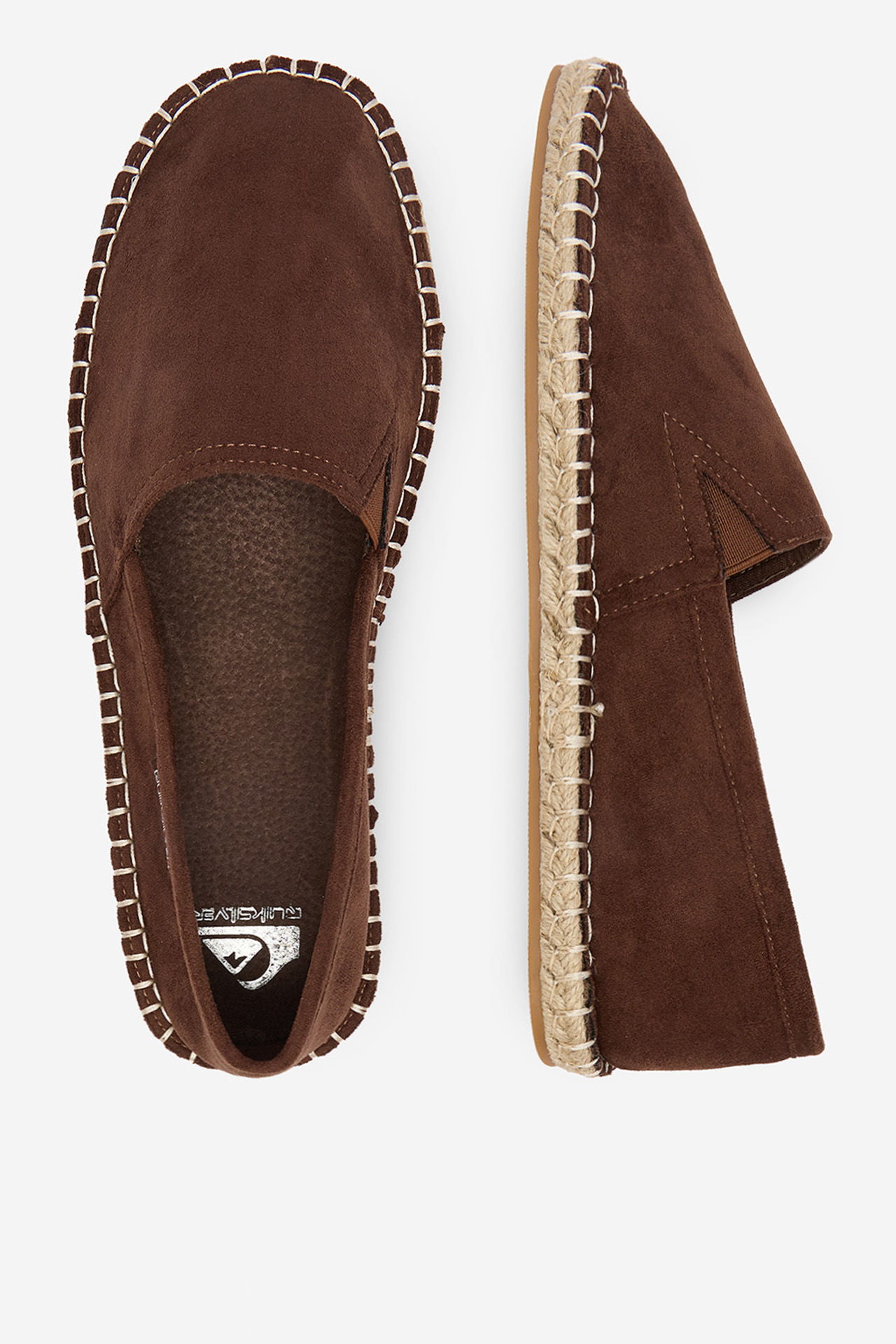 Espadrilky Tmavě hnědá