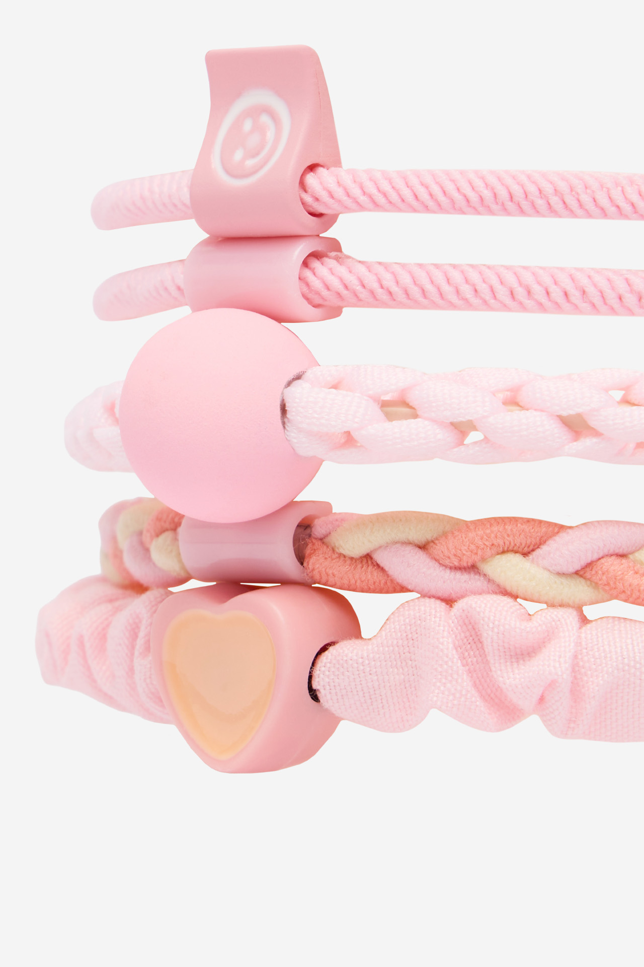 Gumička do vlasů Světle růžová