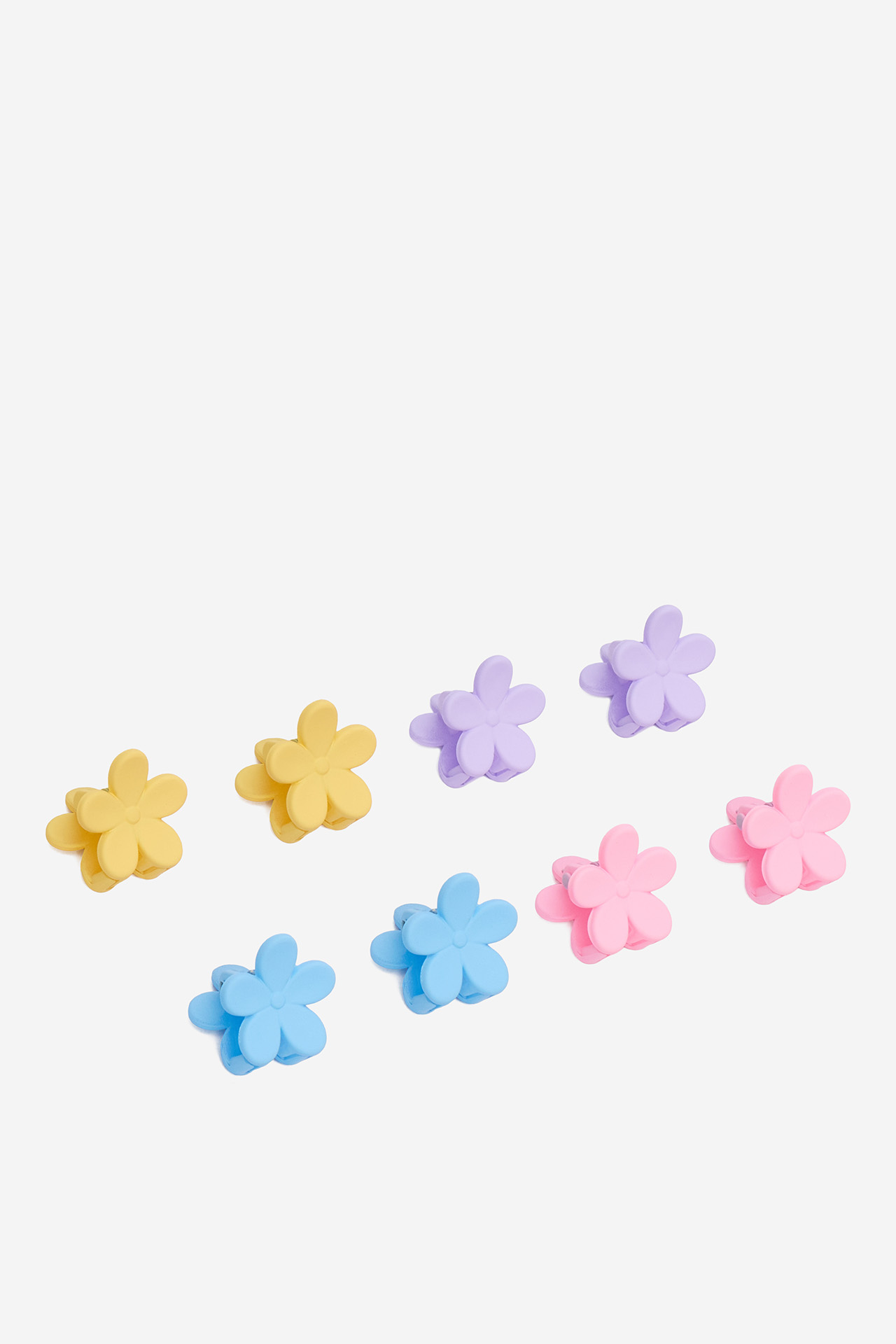 Set 4 vlasových sponek Mnohobarevný