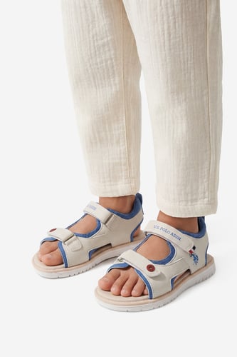 U.S. POLO ASSN. EO-GARDA003K/6Y1 SVĚTLE ŠEDÁ