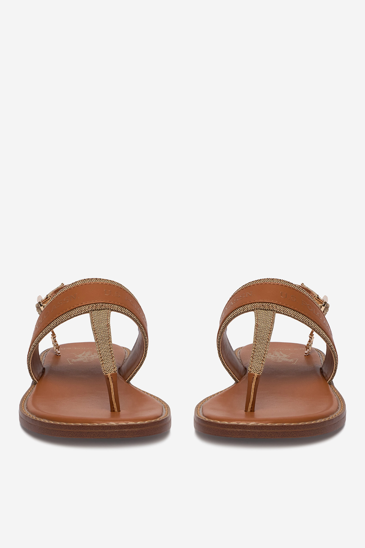 Sandály Hnědá