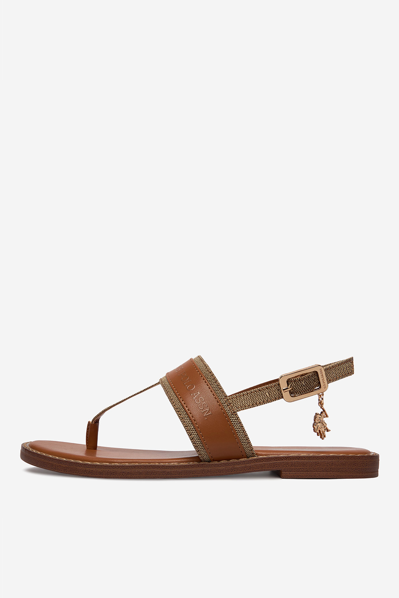 Sandály Hnědá