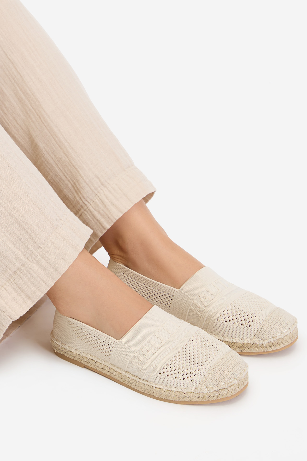 Espadrilky Béžová
