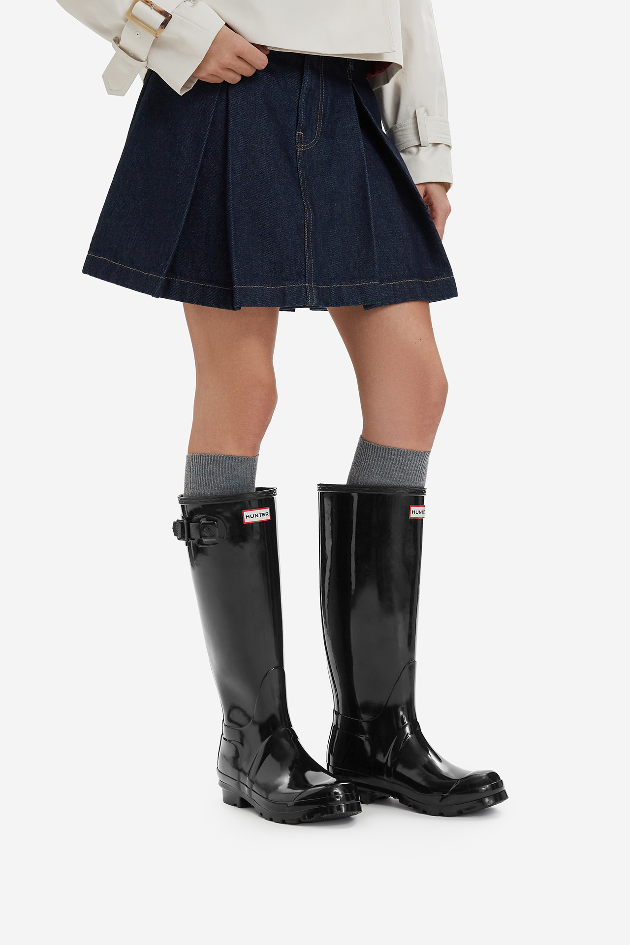 Гумени ботуши Черен