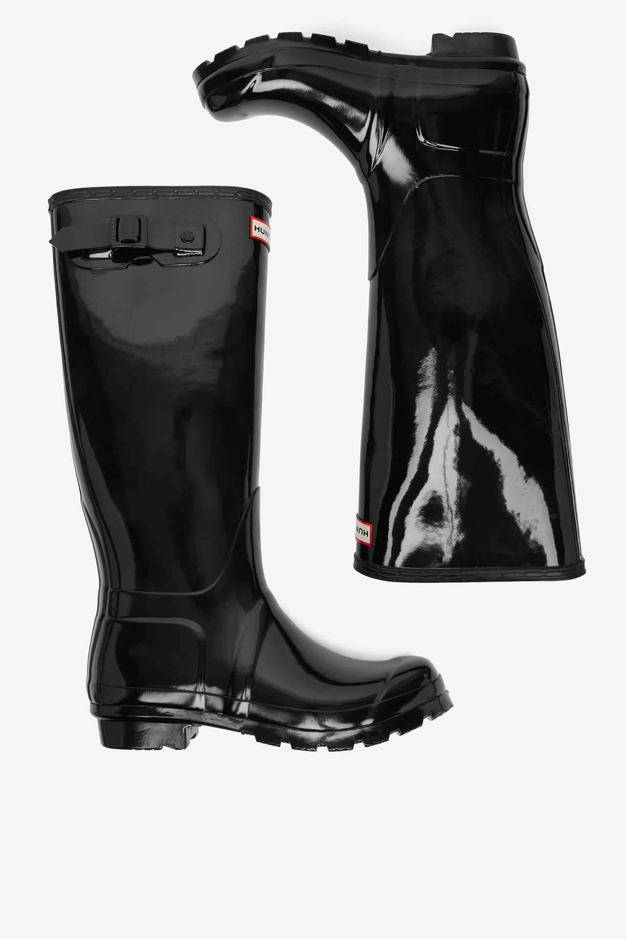 Гумени ботуши Черен