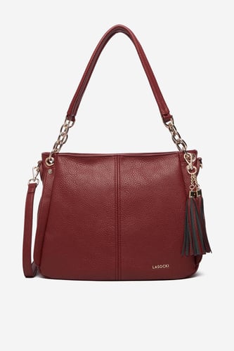 Torbica Lasocki CEO-LSK-L-007-10 Bordo rdeča