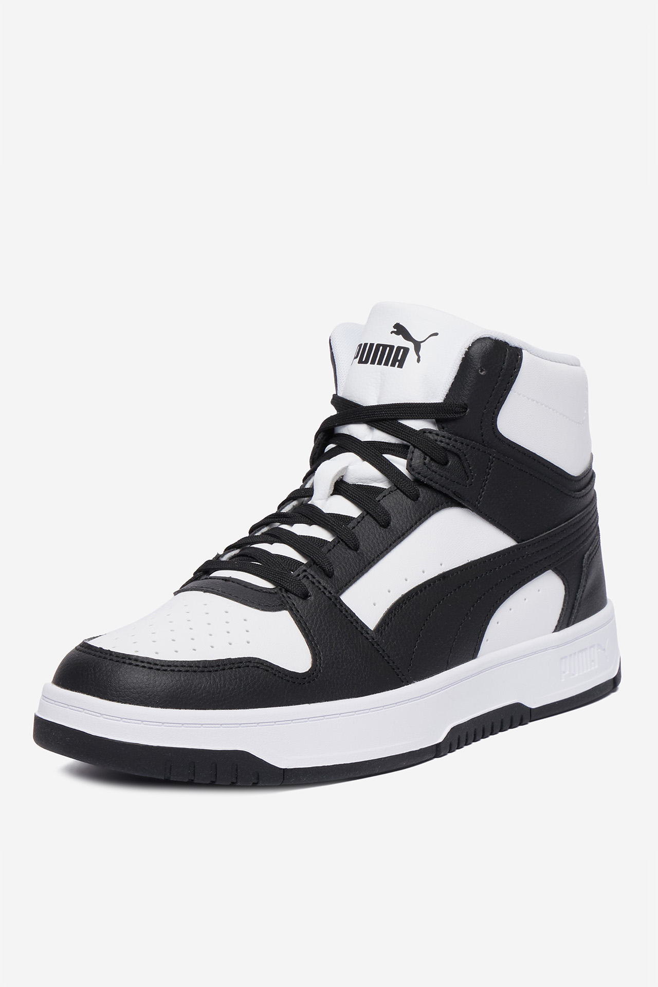 Obuwie sportowe PUMA WBEO-REBOUND SLAM MID 40716802 Biały