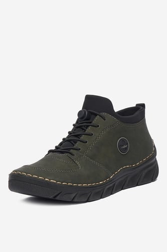 Semiš Rieker CEO-55071-54 Temno zelena