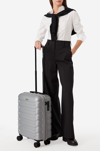 Valiză Gino Rossi CEO-GIN-S-003-05-SILVER1 Argintiu