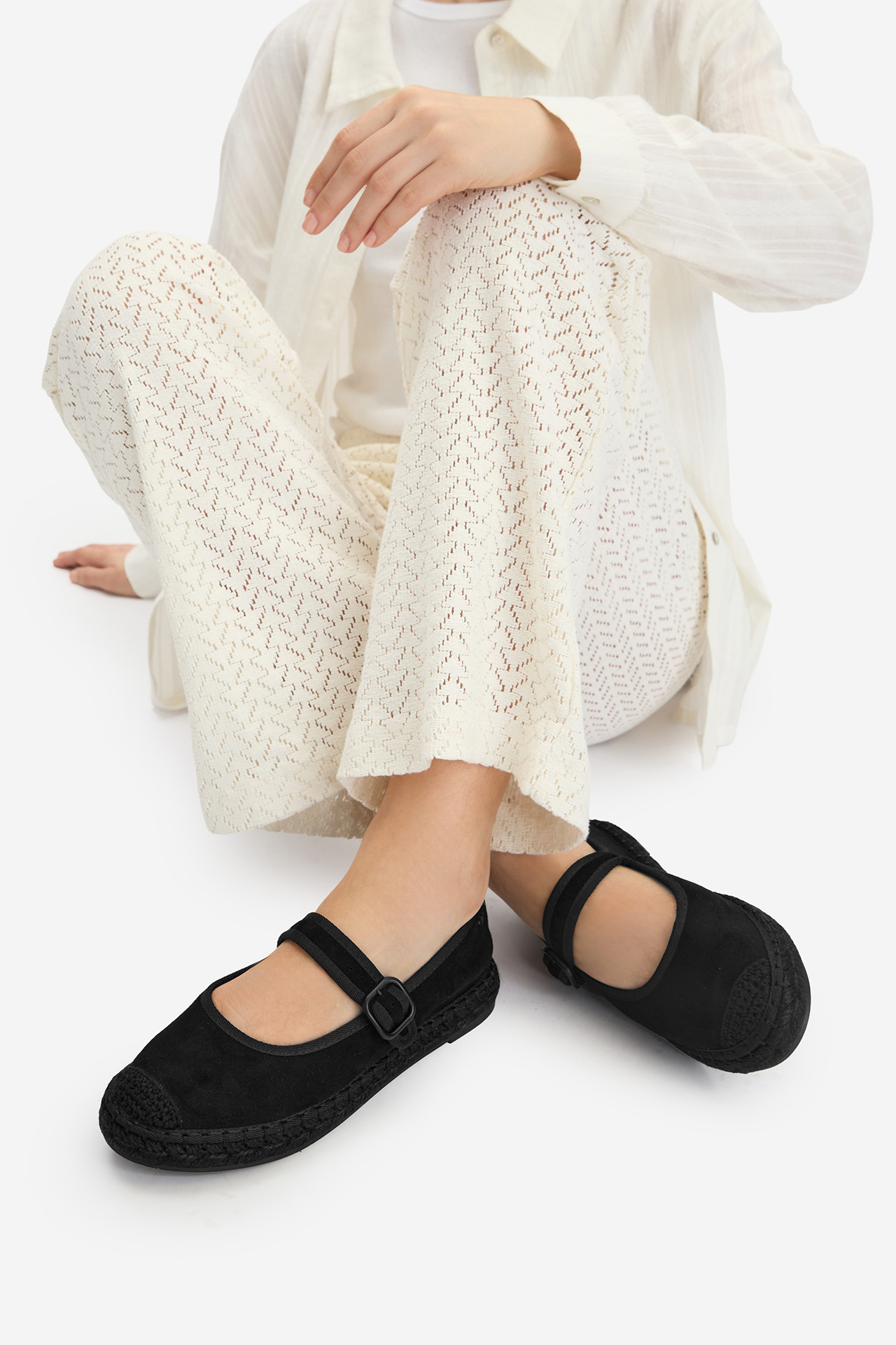 Espadrilky Černá