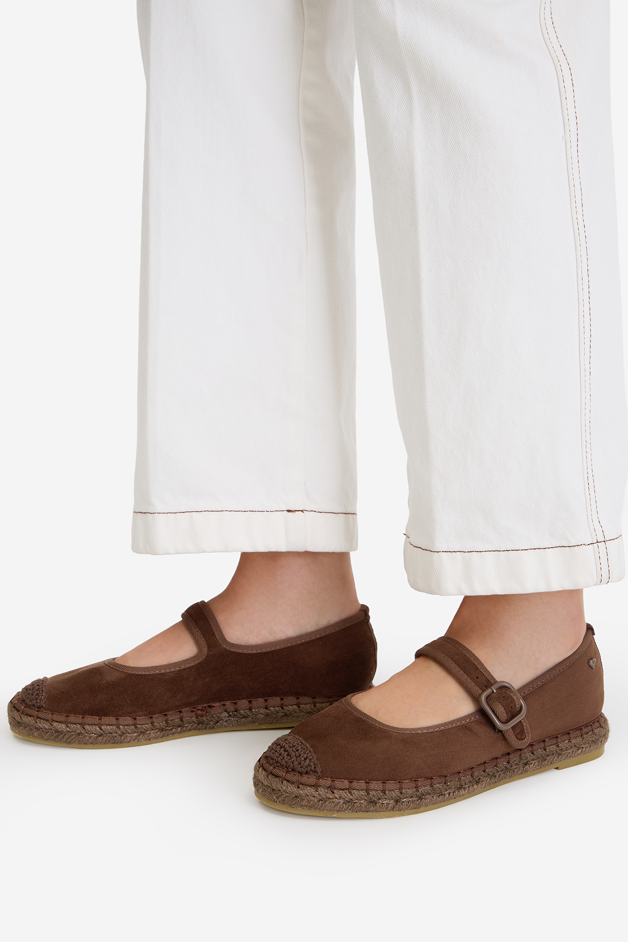 Espadrilky Hnědá