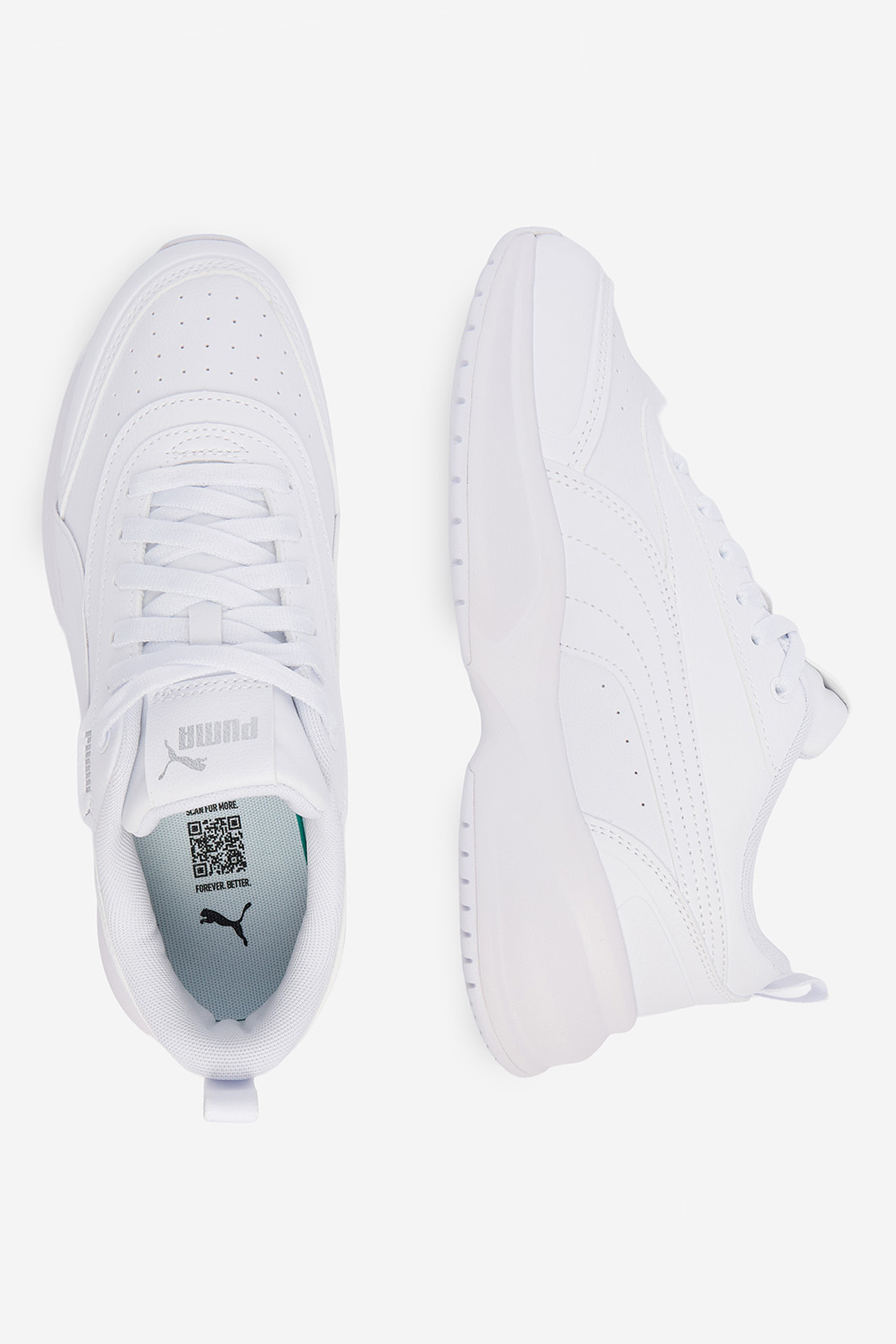 Sneakersy Bílá