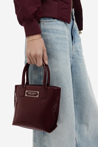 Kabelka NINE WEST CEO-CLASSIC EDGE-LA374-4770 Vínový