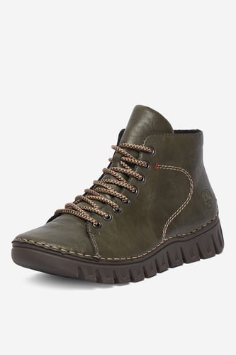 Semiš Rieker CEO-57501-54 Temno zelena