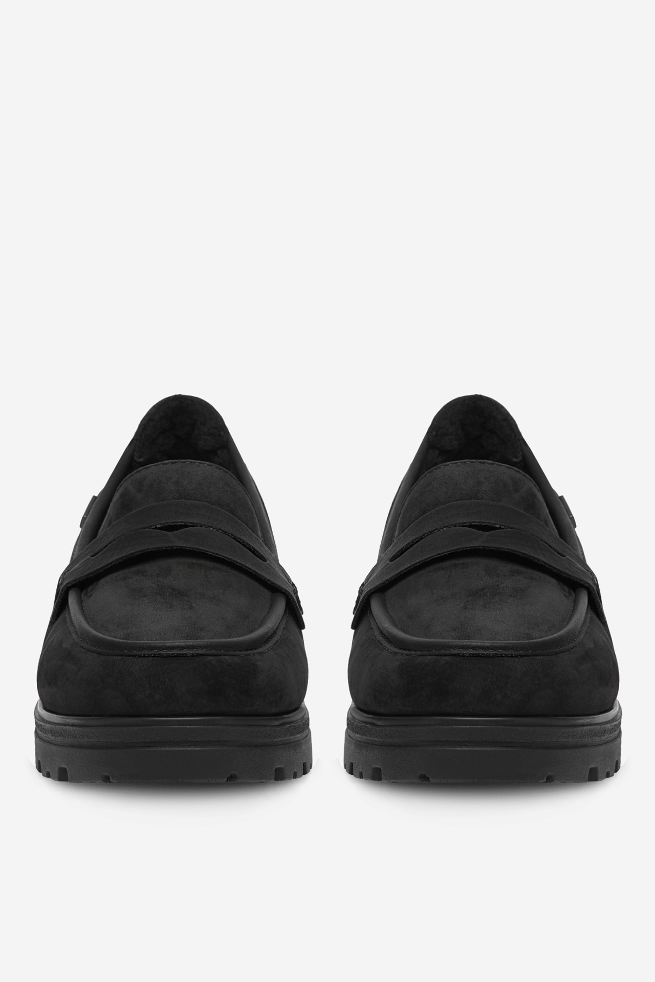 Loafersy Černá