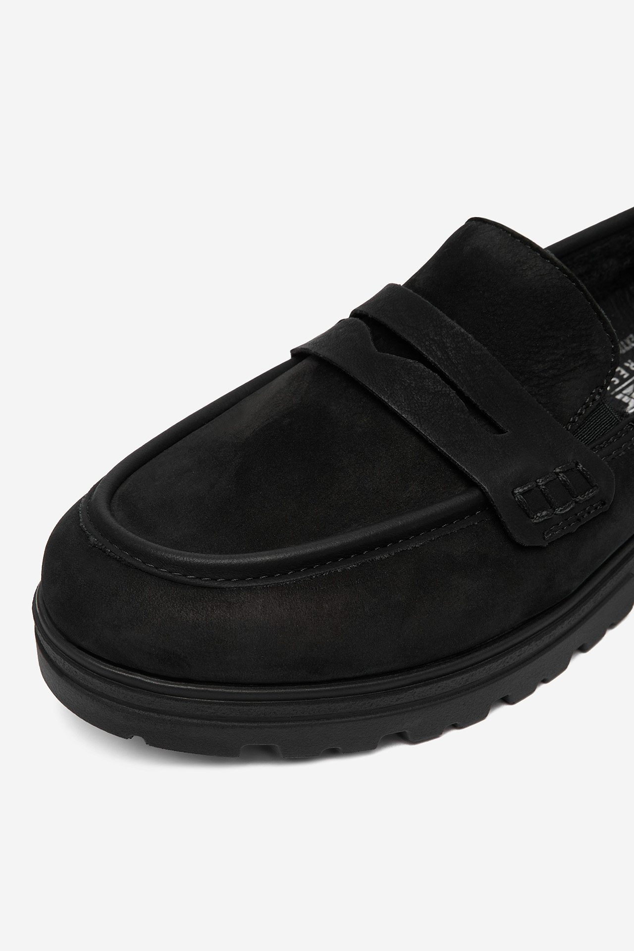 Loafersy Černá