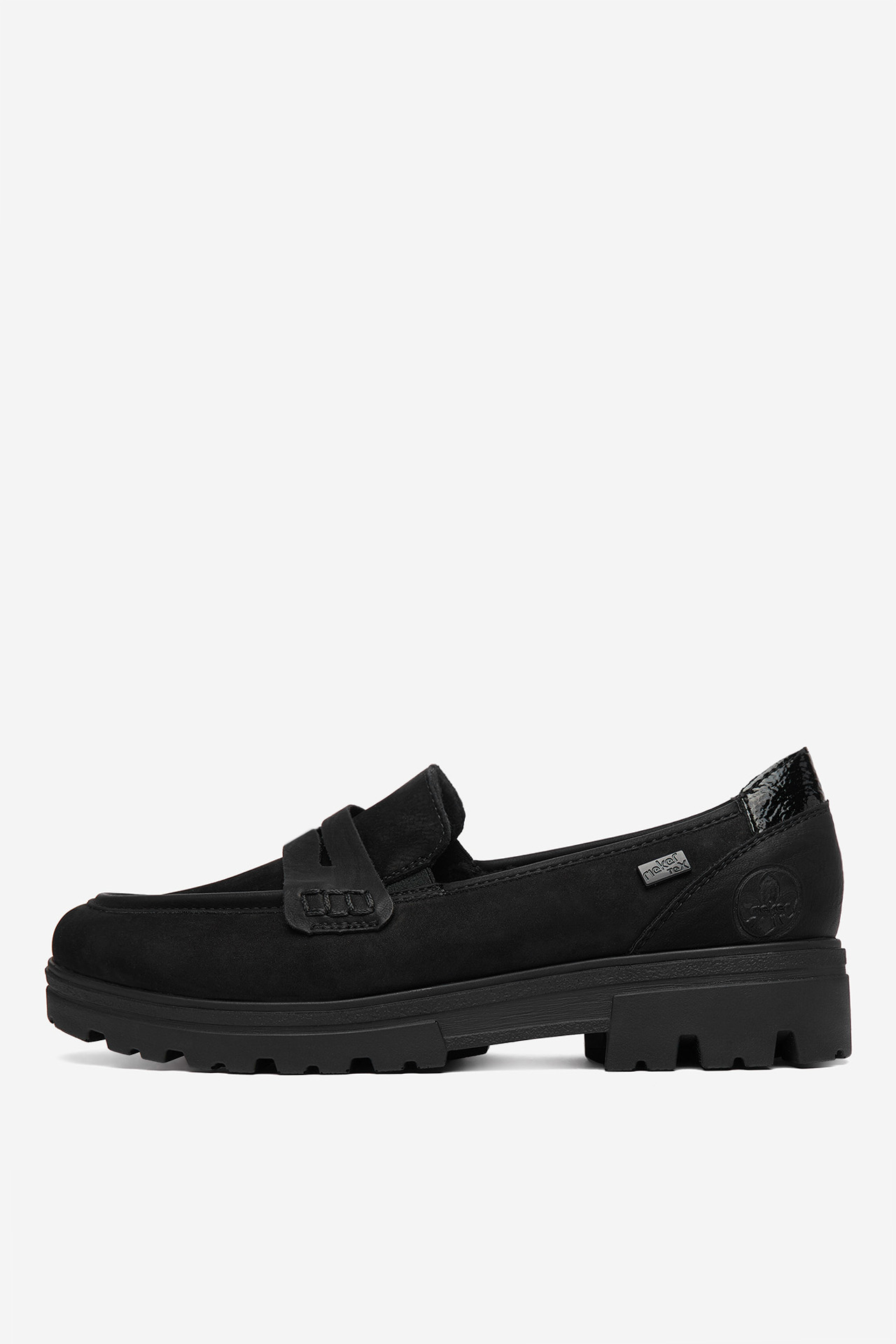 Loafersy Černá
