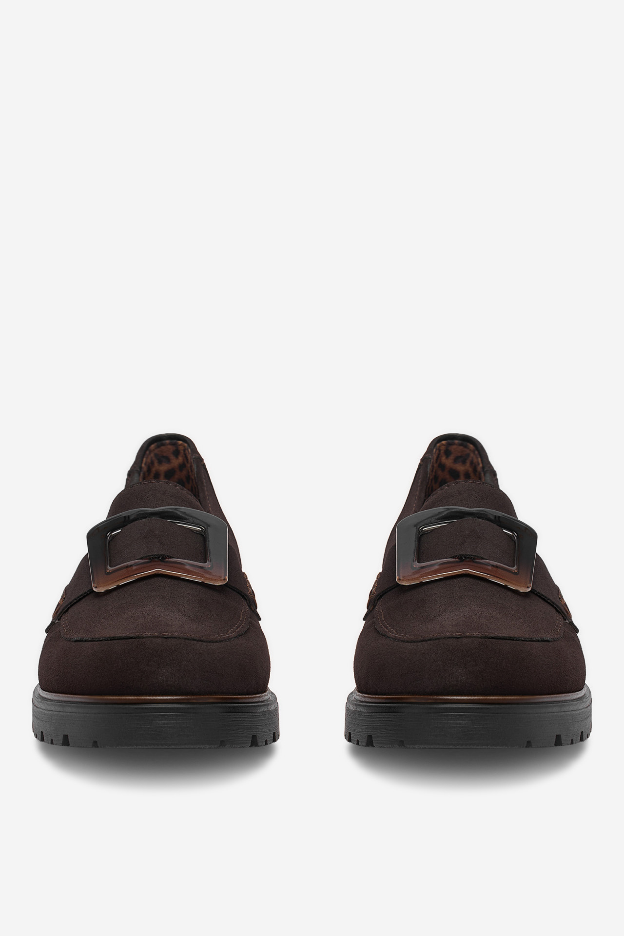 Loafersy Tmavě hnědá