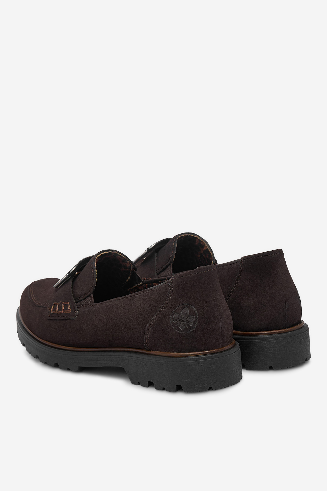 Loafersy Tmavě hnědá