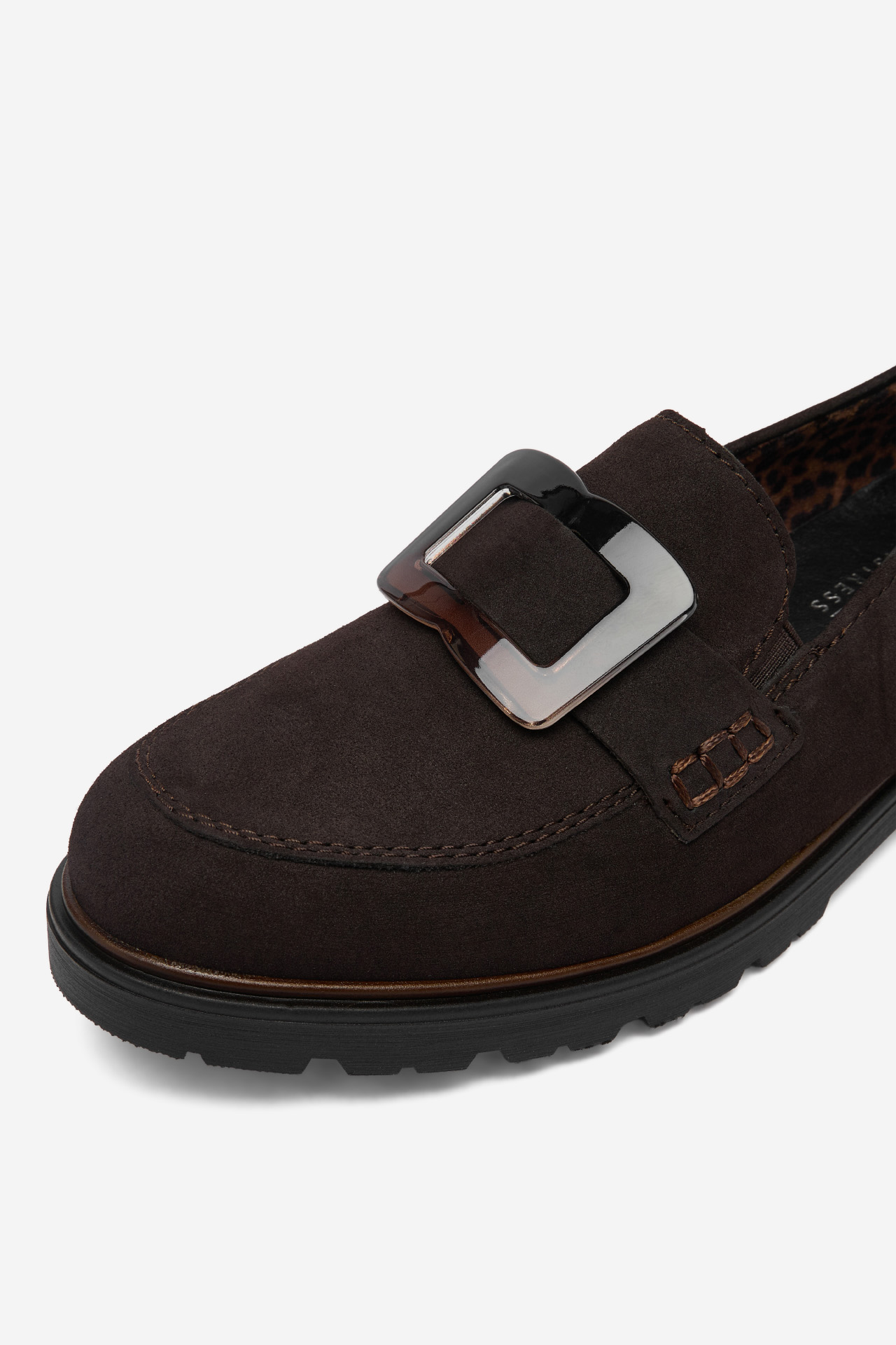Loafersy Tmavě hnědá