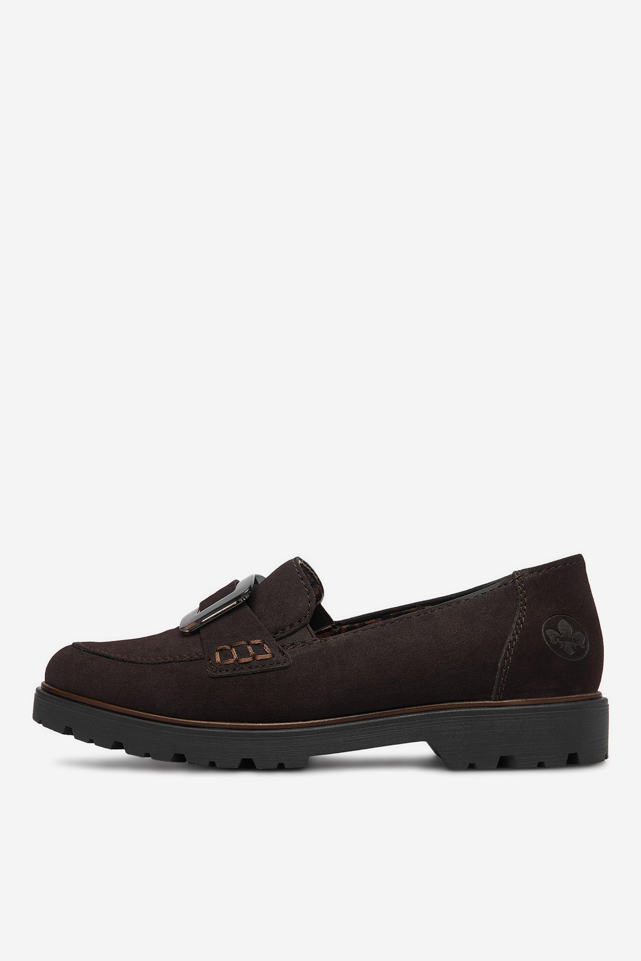 Loafersy Tmavě hnědá