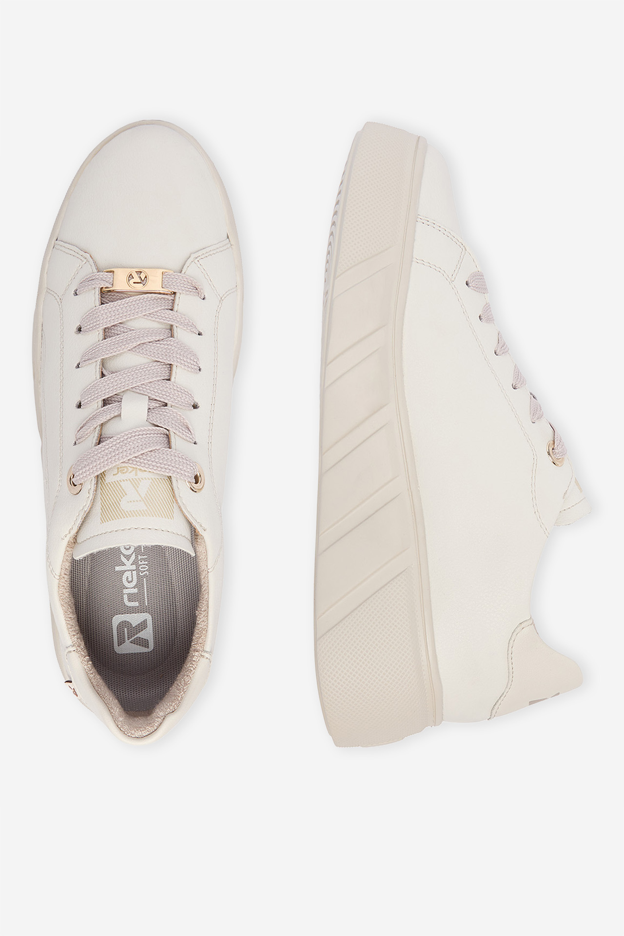 Sneakersy Krémová