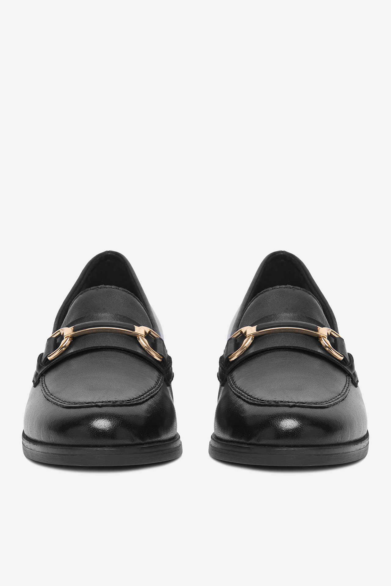 Loafersy Černá