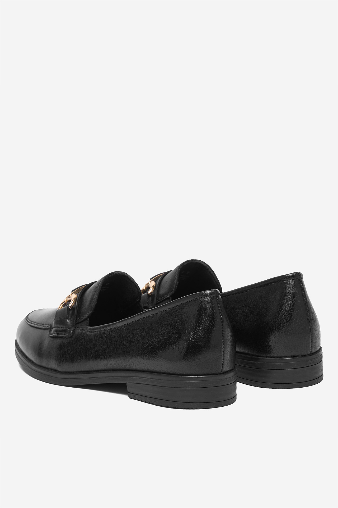 Loafersy Černá