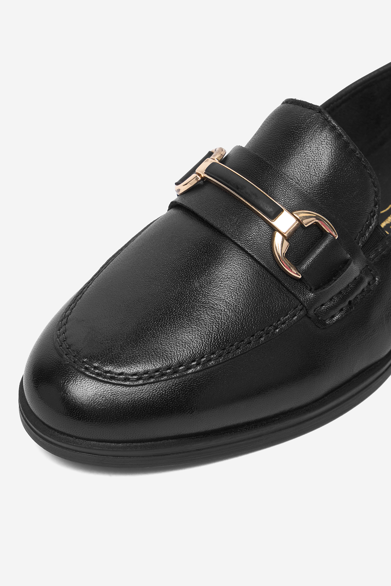 Loafersy Černá