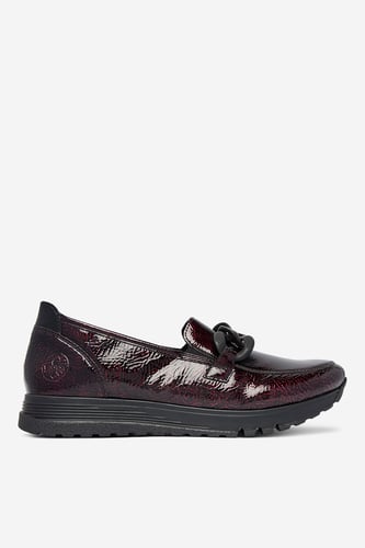 Polobotka Rieker CEO-49051-35 Vínový