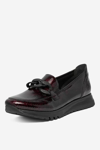 Polobotka Rieker CEO-49051-35 Vínový