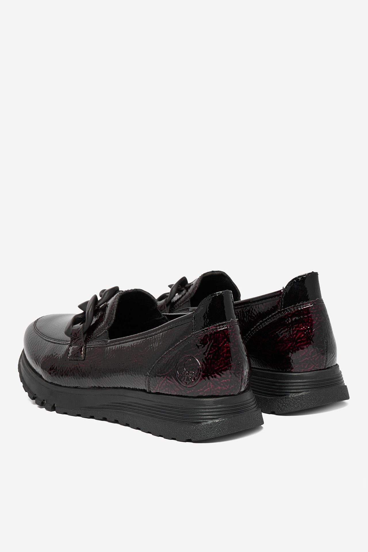 Loafersy Vínový