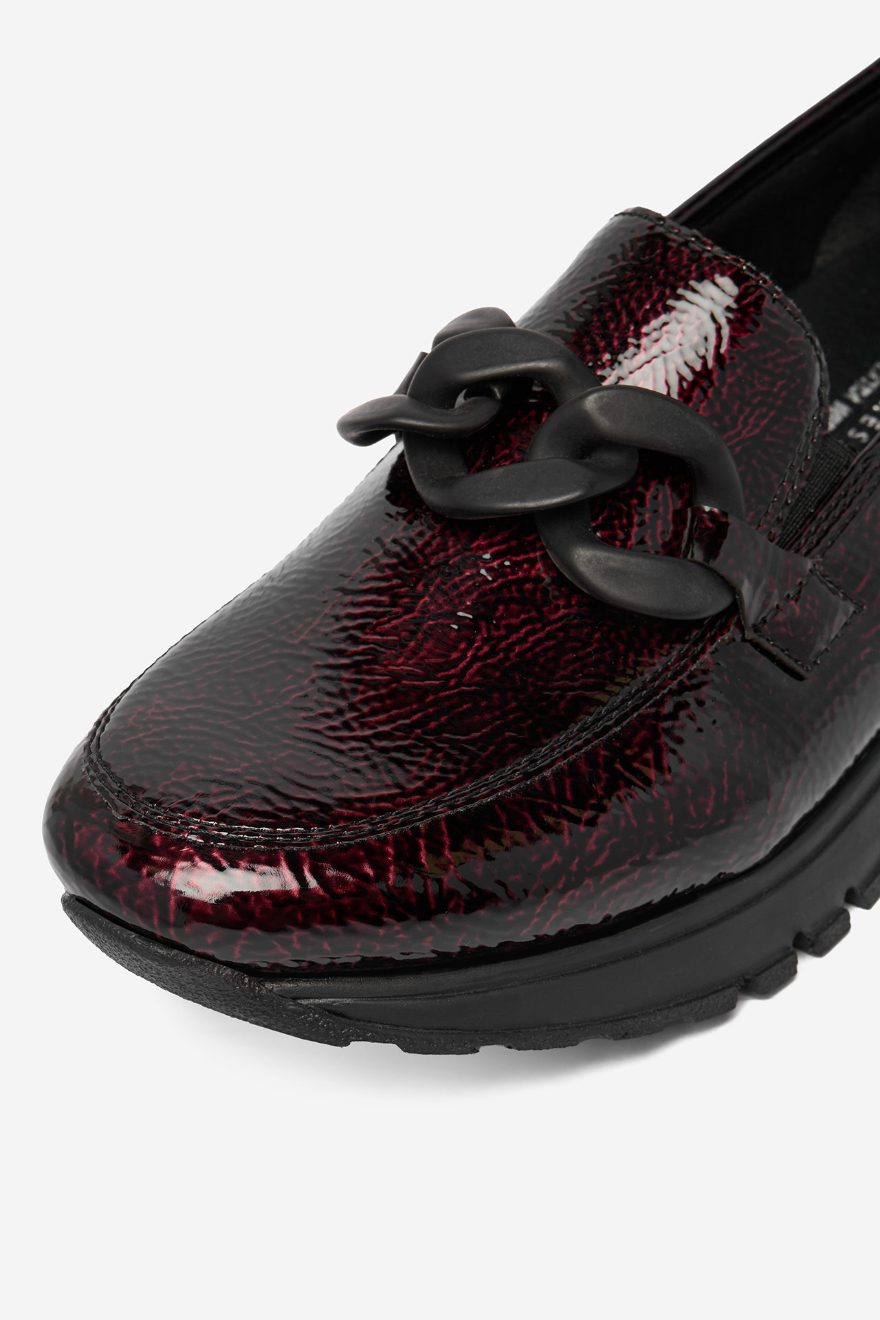 Loafersy Vínový