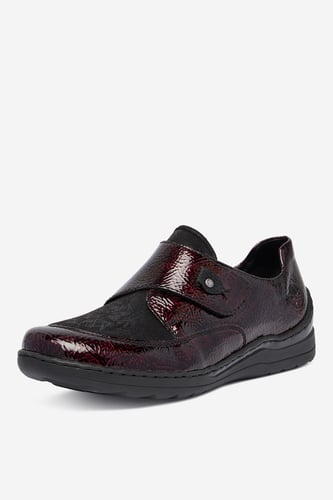 Polobotka Rieker CEO-48951-35 Vínový