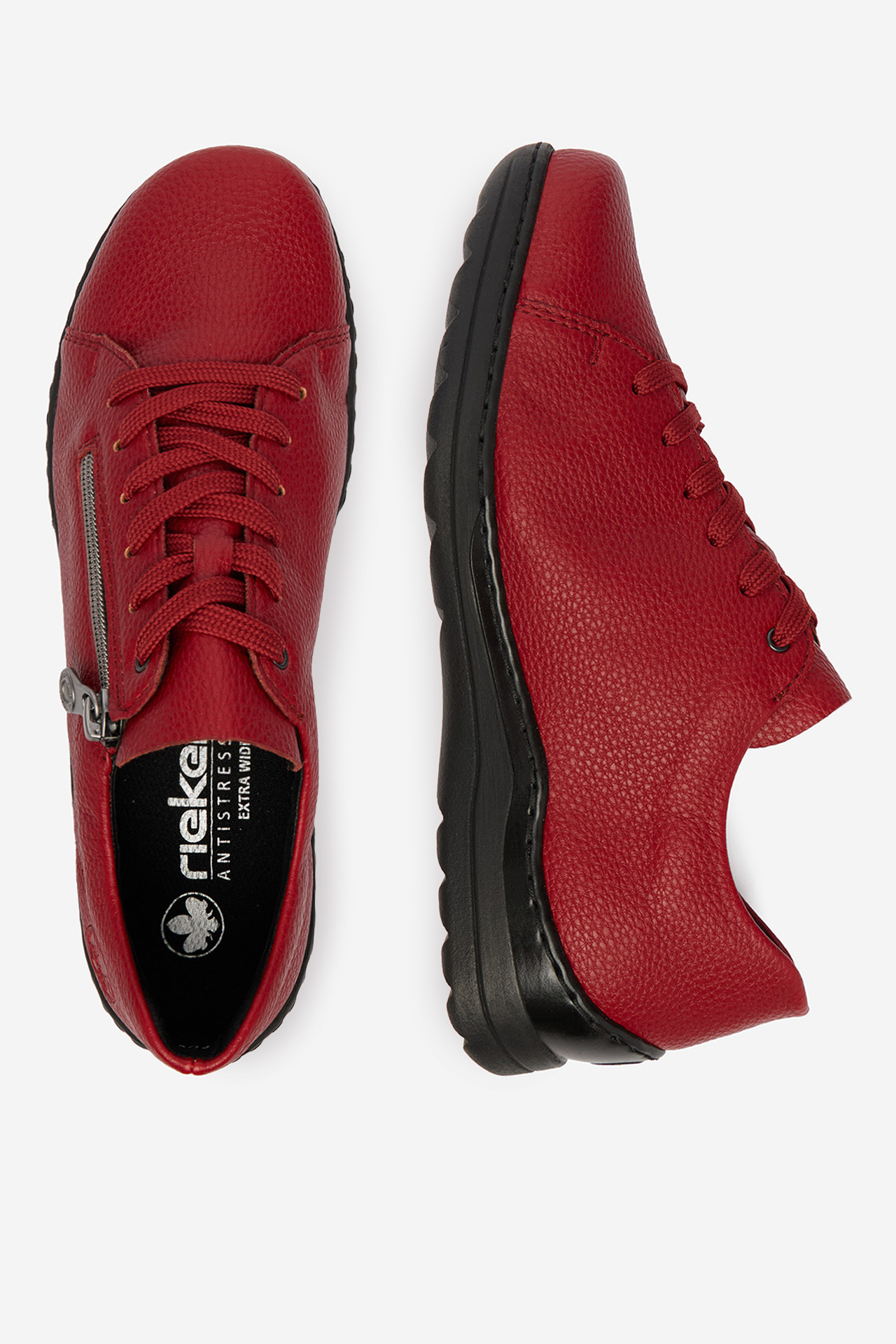 Nizki čevlji Rdeča