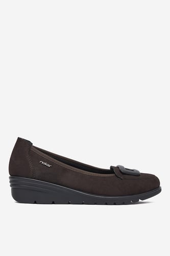 Balerinke Rieker CEO-L5362-25 Čokoladno rjava