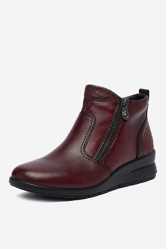 Kotníková obuv Rieker CEO-L4861-35 Vínový