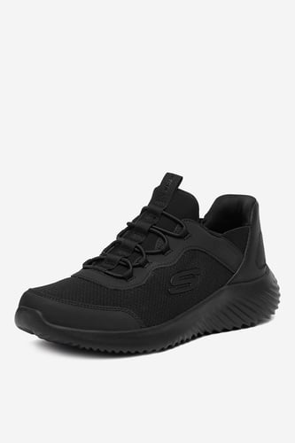 Rekreačná obuv Skechers CEO-SLIPINS: BOUNDER  BRISK 403822L BBK Čierna