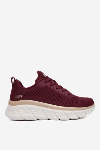 Sportovní obuv Skechers C-BOBS HI FLEX 117385 BURG Vínový